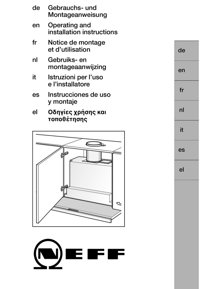 NEFF D4962X0 Operating and installation instructions
