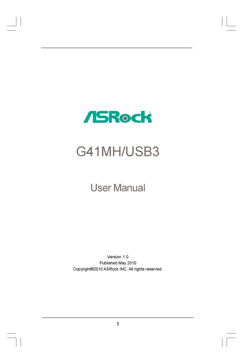ASROCK G41MH USB3 user manual
