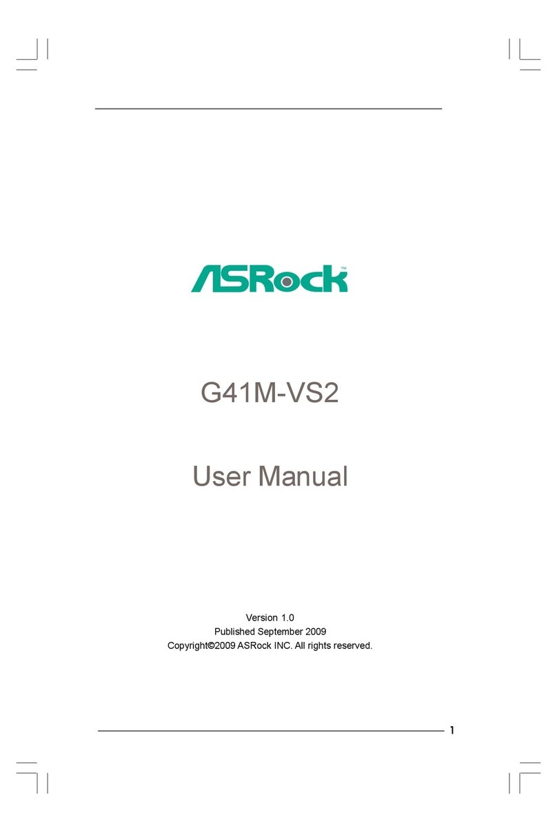 ASROCK G41M-VS2 user manual