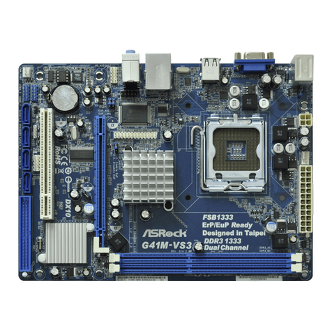 ASROCK G41M-VGS3 User manual