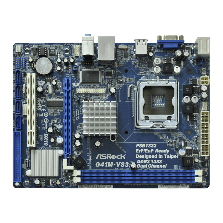 ASROCK G41M-VGS3 User manual