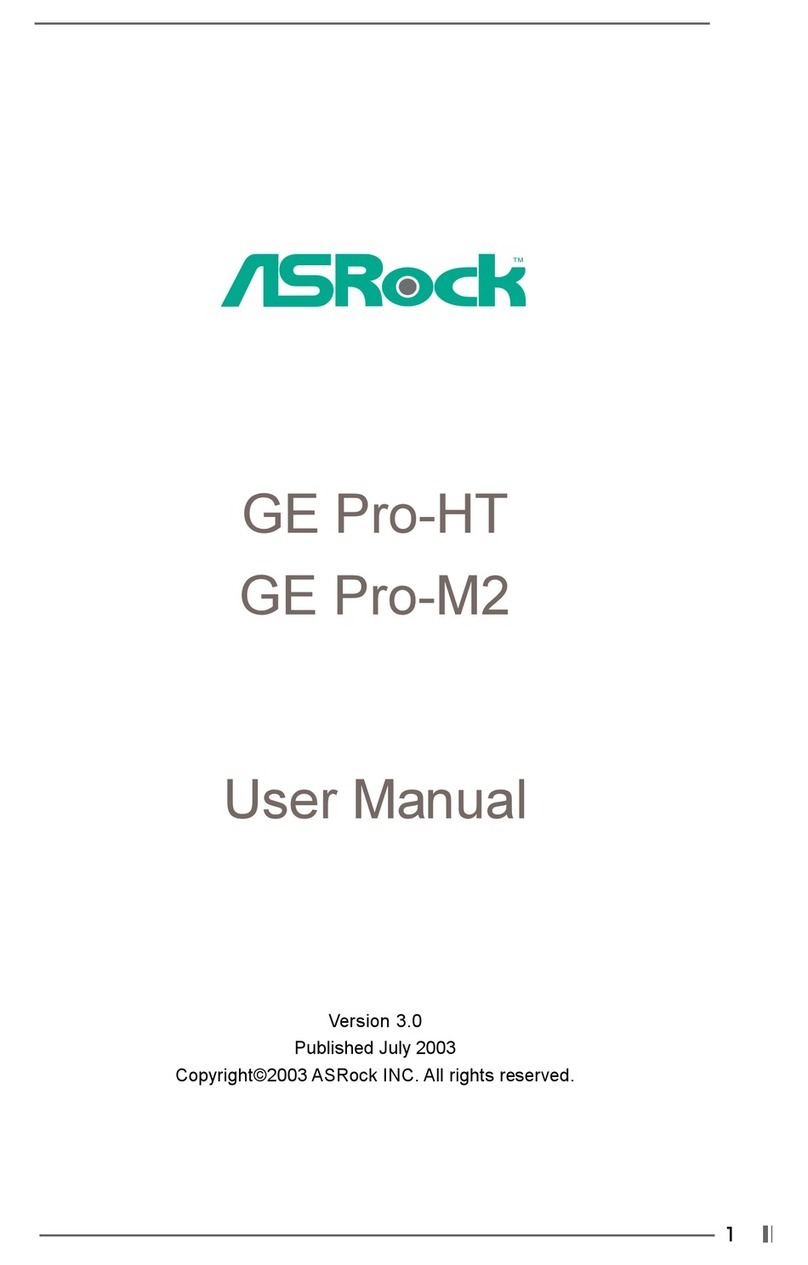 ASROCK GE PRO-HT R3.0 user manual
