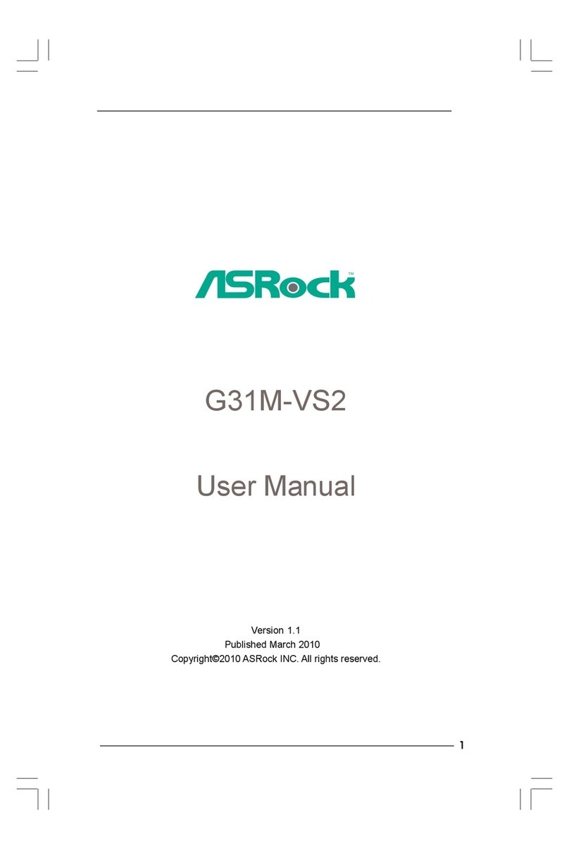 ASROCK G31M-VS2 - V1.1 User manual