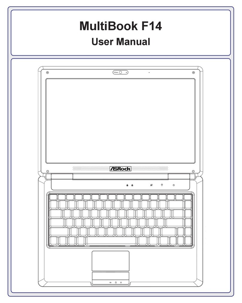 ASROCK MultiBook F14 user manual