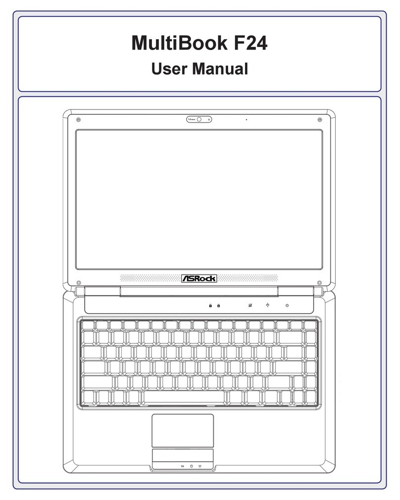 ASROCK MultiBook F24 user manual