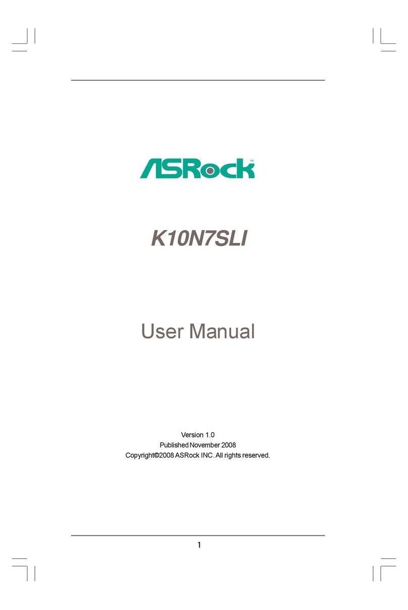 ASROCK K10N7SLI User manual