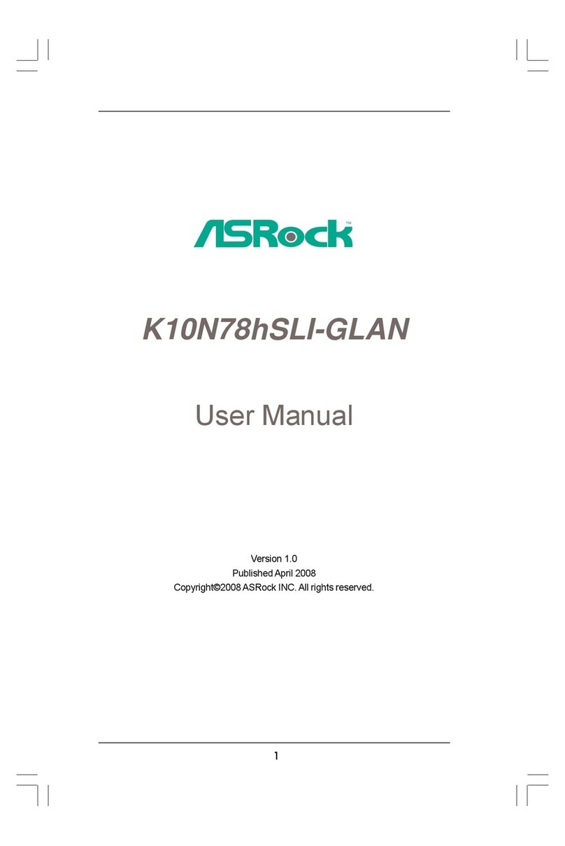 ASROCK K10N78HSLI-GLAN - V1.0 User manual