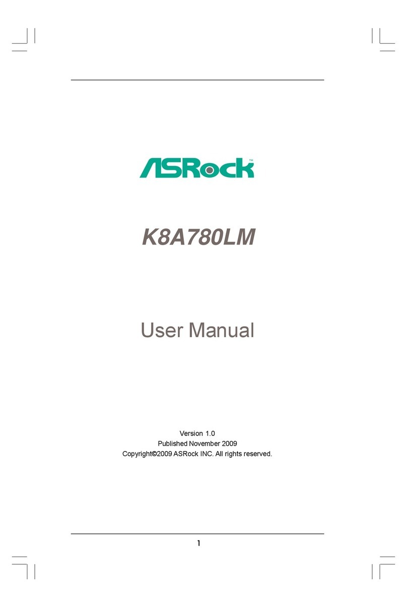 ASROCK K8A780LM User manual ASROCK K8A780LM User manual