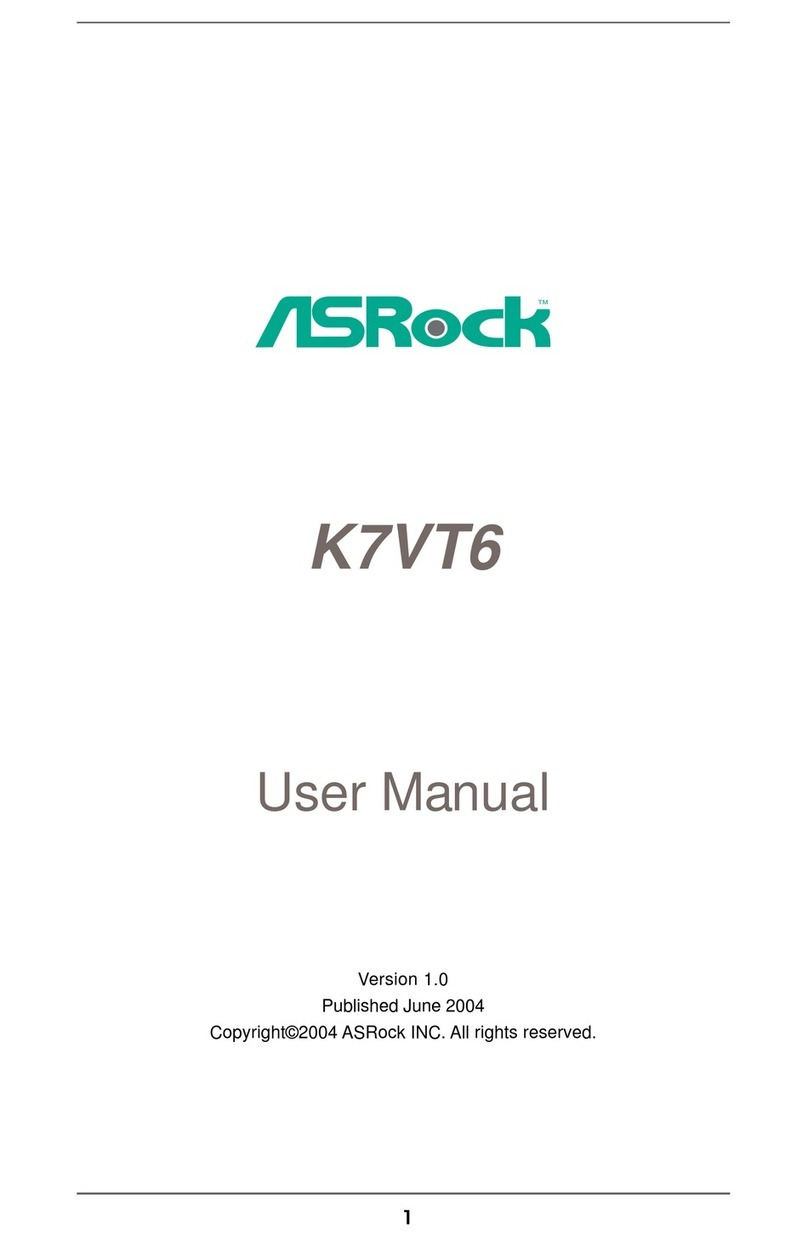 ASROCK K7VT6 user manual