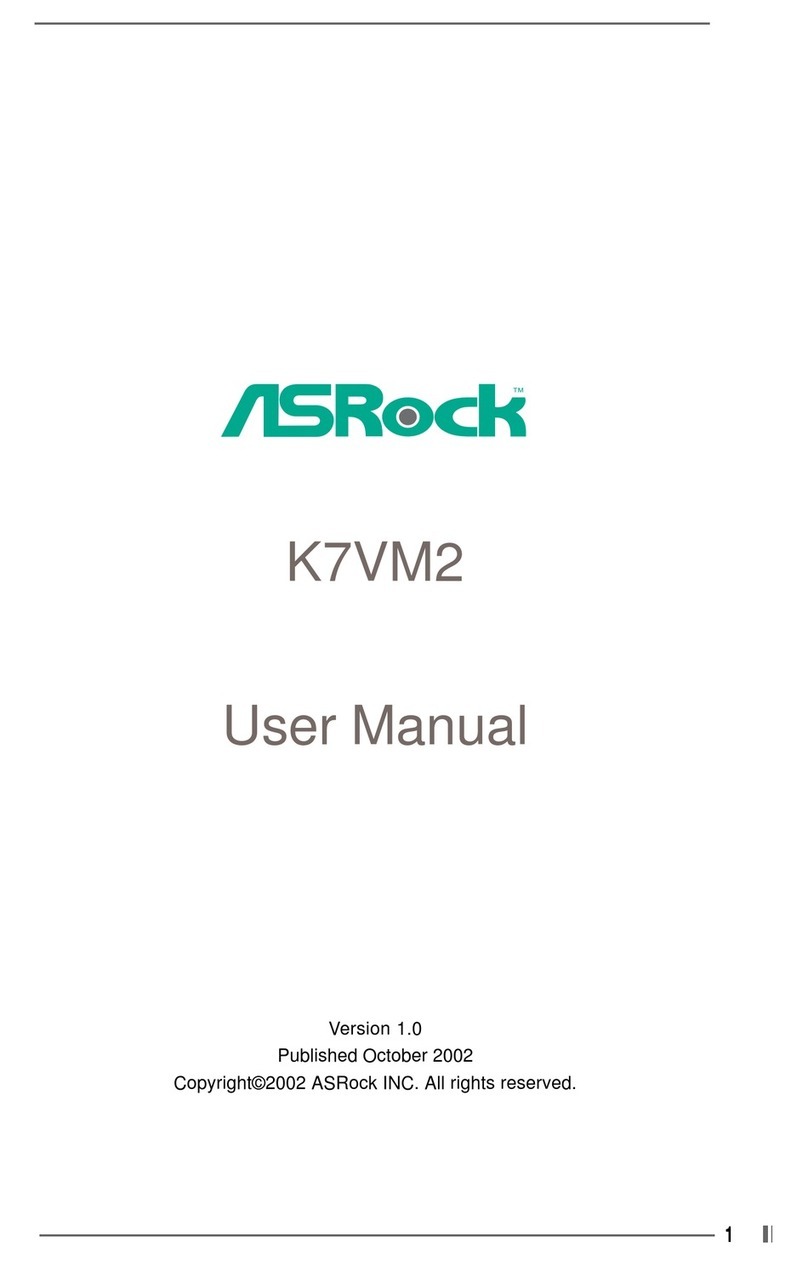 ASROCK K7VM2 User manual