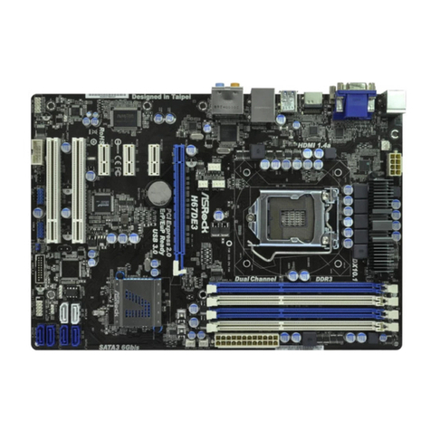 ASROCK H67DE3 user manual