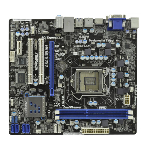 ASROCK H61M-U3S3 User manual ASROCK H61M-U3S3 User manual