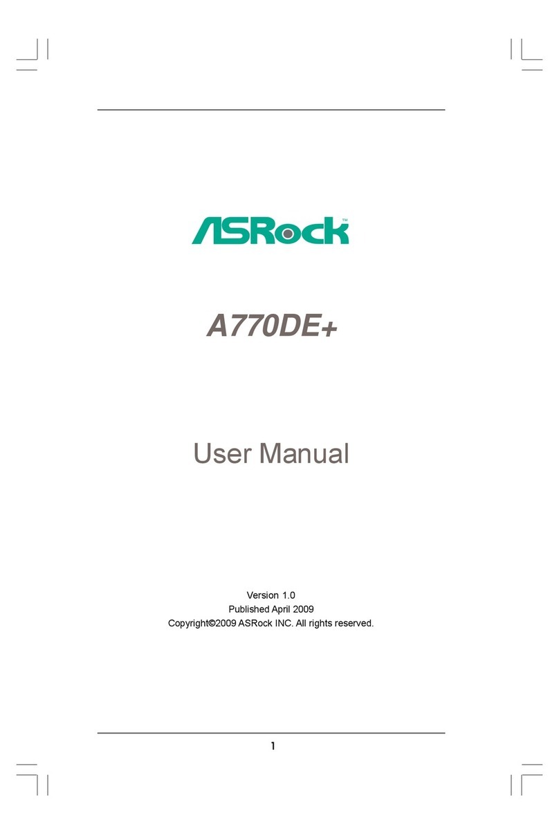 ASROCK A770DE user manual