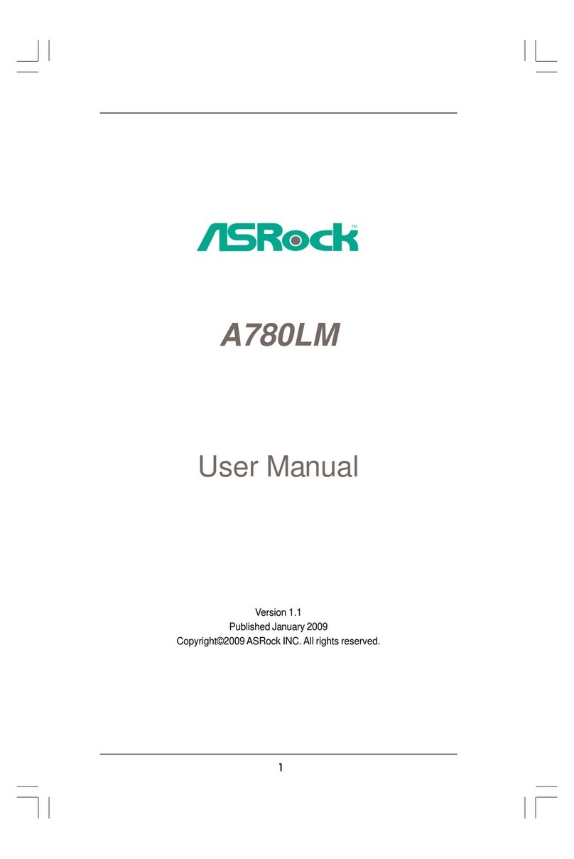ASROCK A780LM - V1.1 User manual