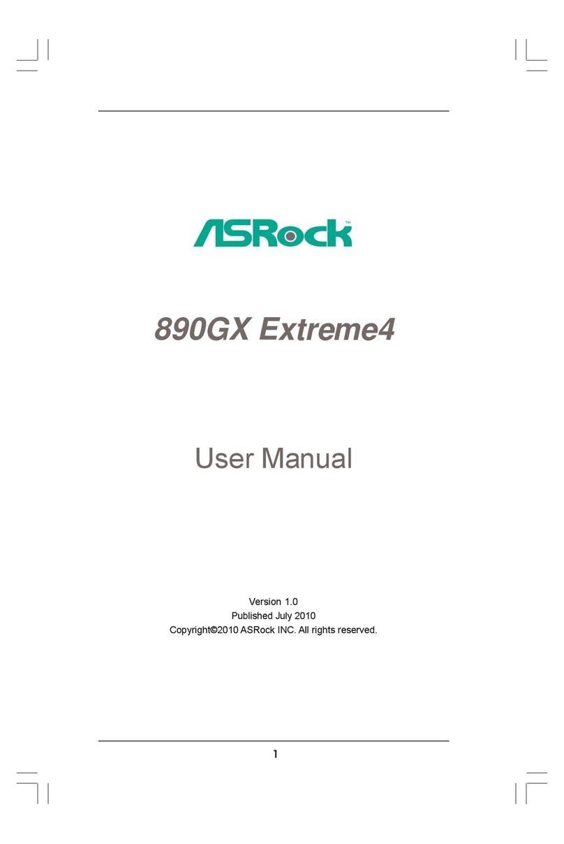 ASROCK 890GX EXTREME4 User manual