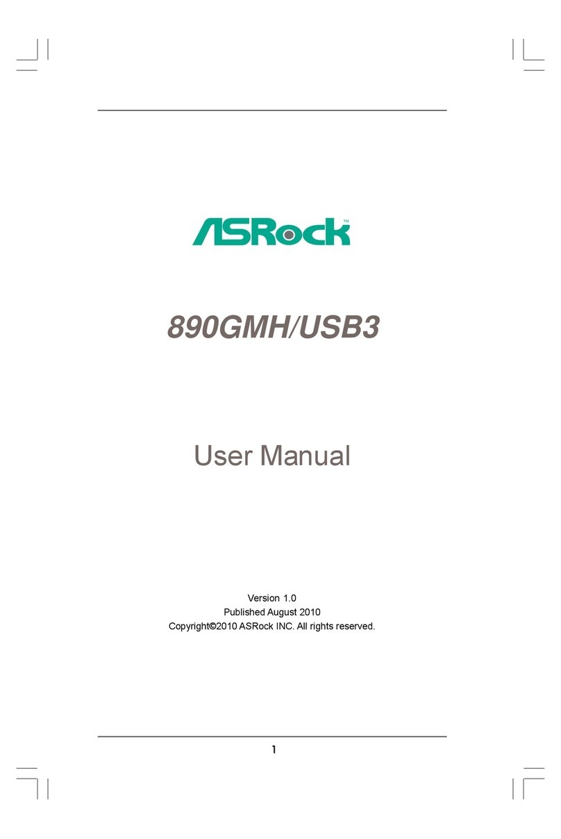 ASROCK 890GMH-USB3 - V1.0 User manual