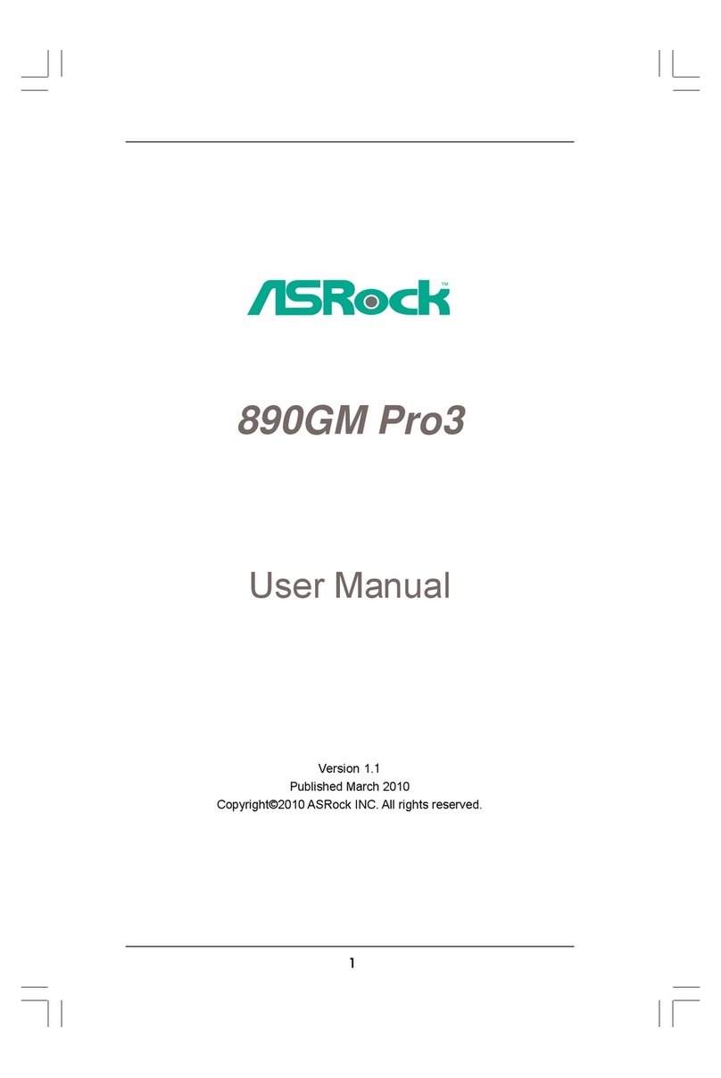 ASROCK 890GM Pro3 R2.0 user manual