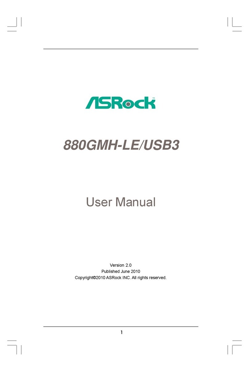 ASROCK 880GMH-LE USB3 - NOTICE 2 User manual