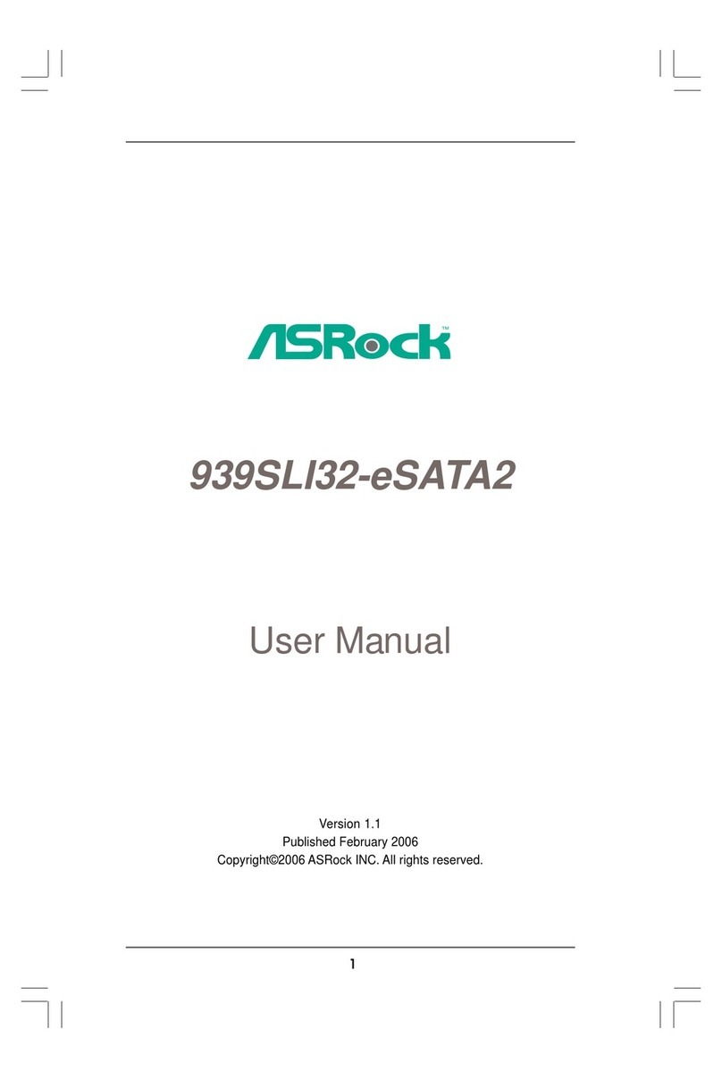 ASROCK 939SLI32-ESATA2 User manual