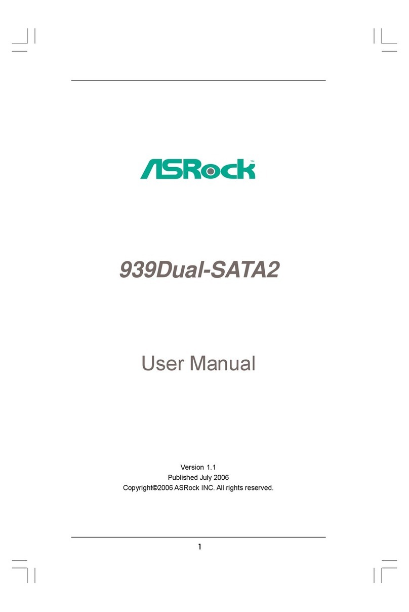 ASROCK 939Dual-SATA2 User manual