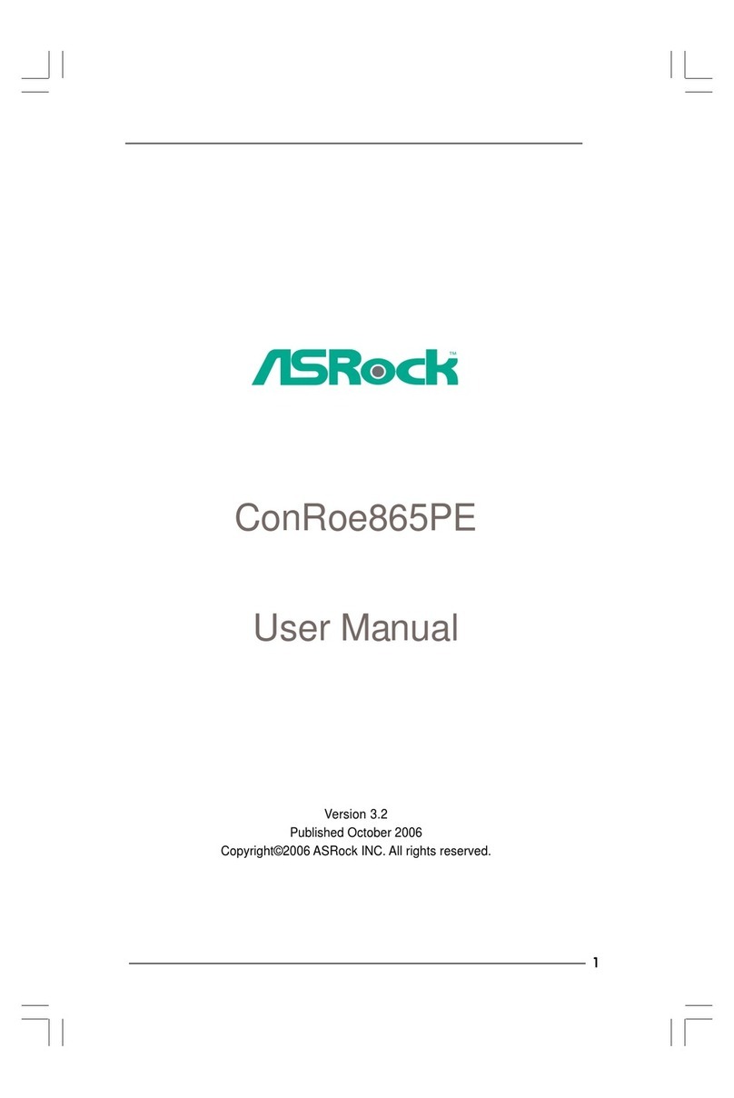 ASROCK CONROE865PE user manual