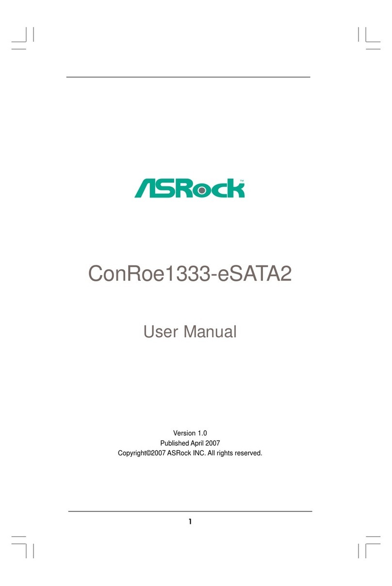 ASROCK CONROE1333-ESATA2 - V1.0 user manual