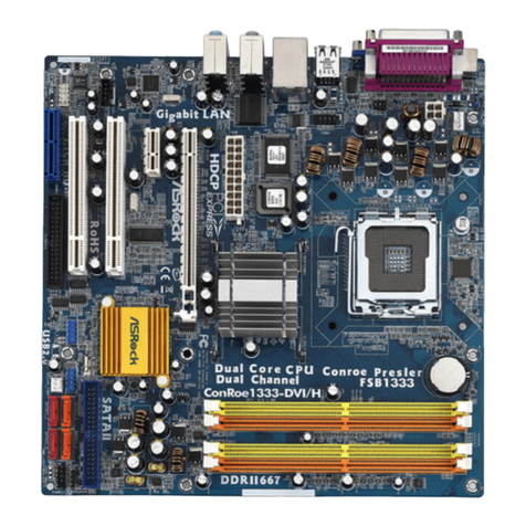 ASROCK CONROE1333-DVI-H - V1.0 User manual ASROCK CONROE1333-DVI-H - V1.0 User manual