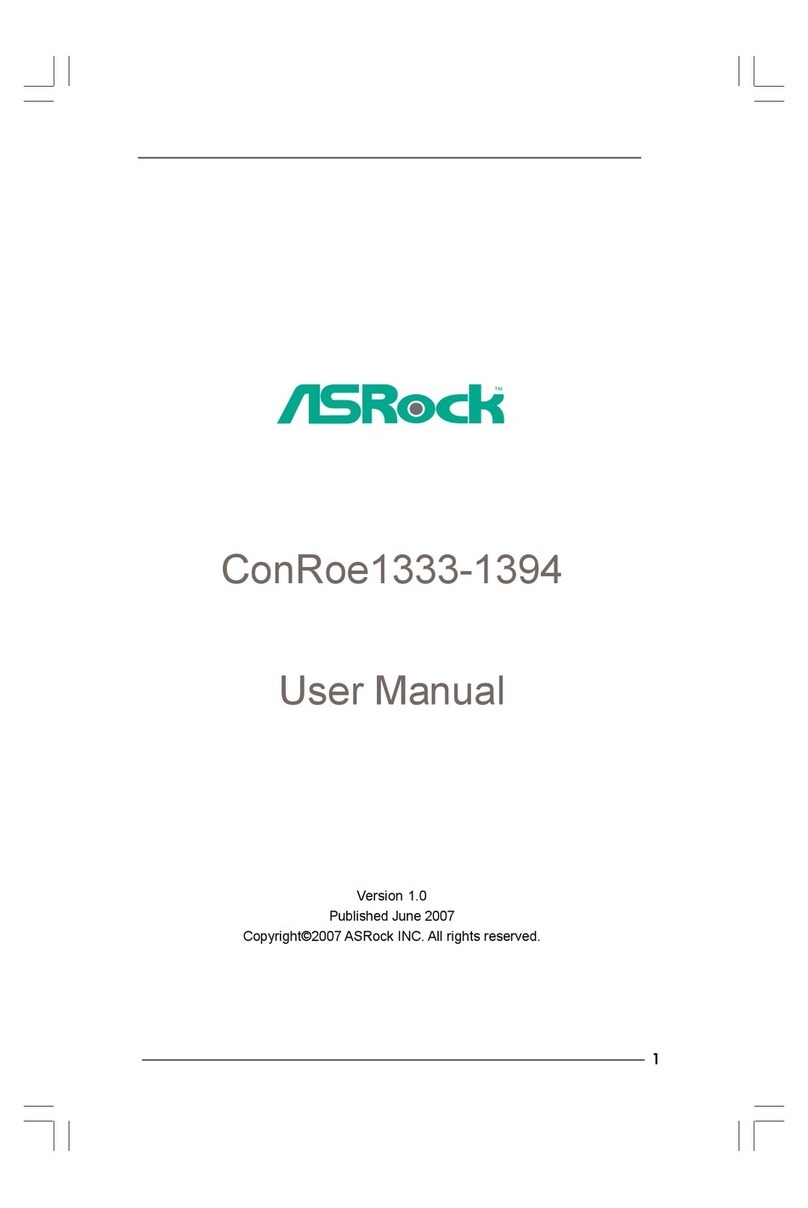ASROCK CONROE1333-1394 - V1.0 User manual
