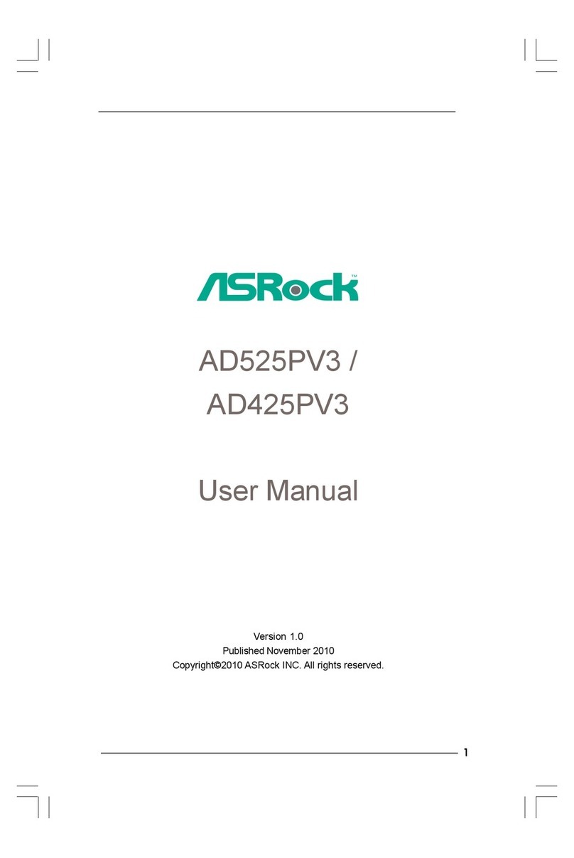 ASROCK AD425PV3 User manual ASROCK AD425PV3 User manual