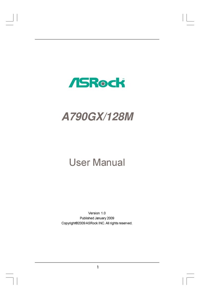 ASROCK A790GX 128M - V1.0 user manual