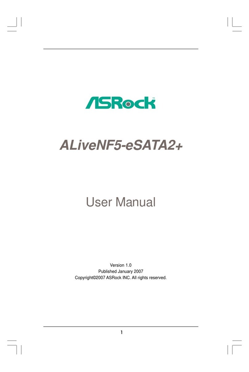 ASROCK ALIVENF5-ESATA2 User manual