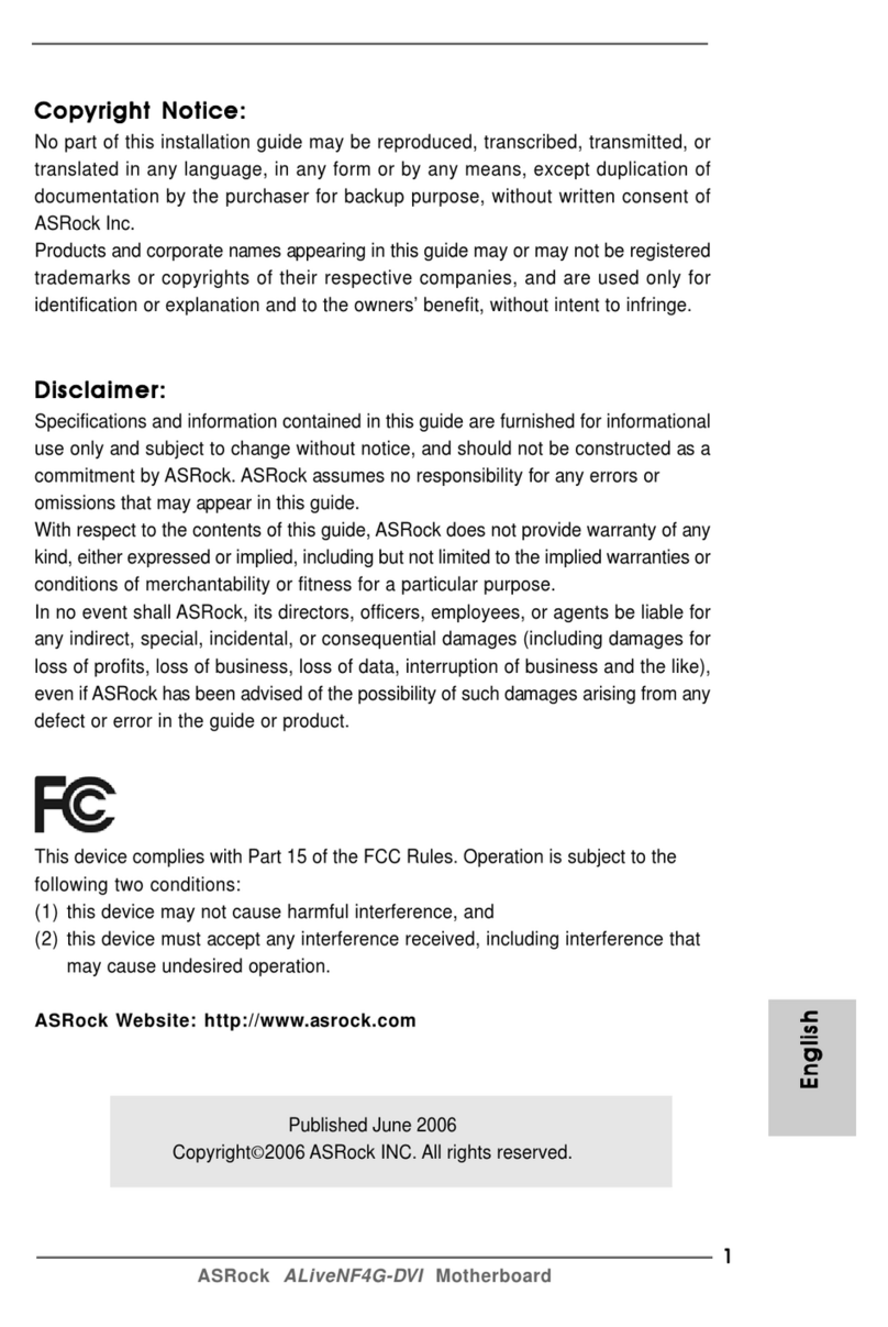 ASROCK ALIVENF4G-DV - installation guide