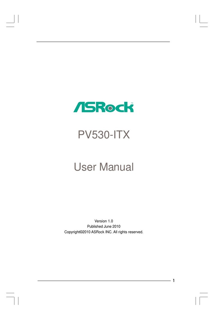 ASROCK PV530-ITX - V1.0 user manual