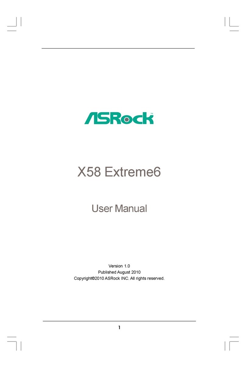 ASROCK X58 EXTREME6 - V1.0 user manual