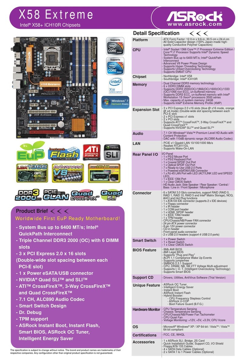 ASROCK X58 EXTREME - User manual