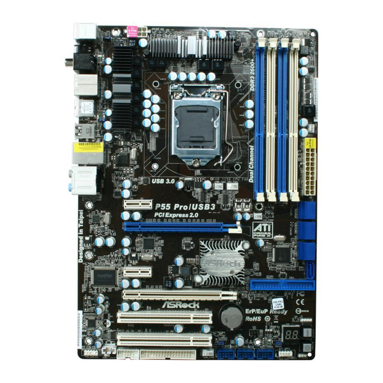 ASROCK P55 PRO/USB3 - user manual