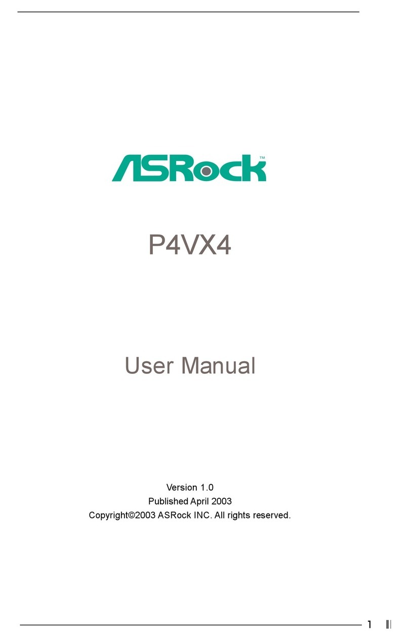 ASROCK P4VX4 User manual