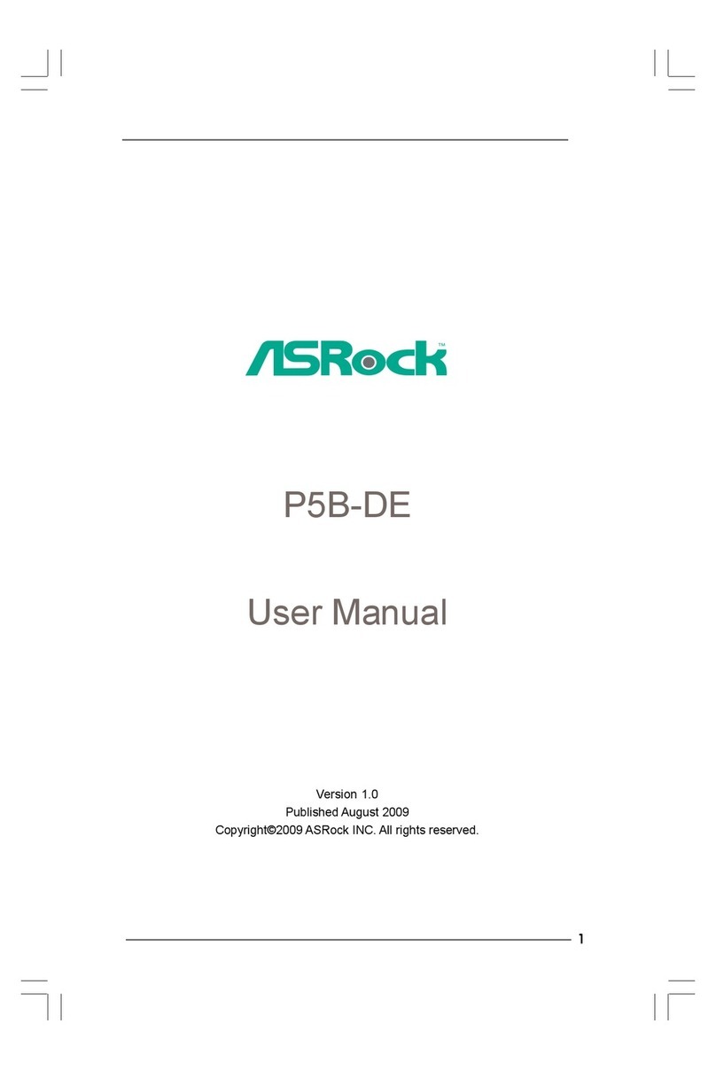 ASROCK P5B-DE user manual