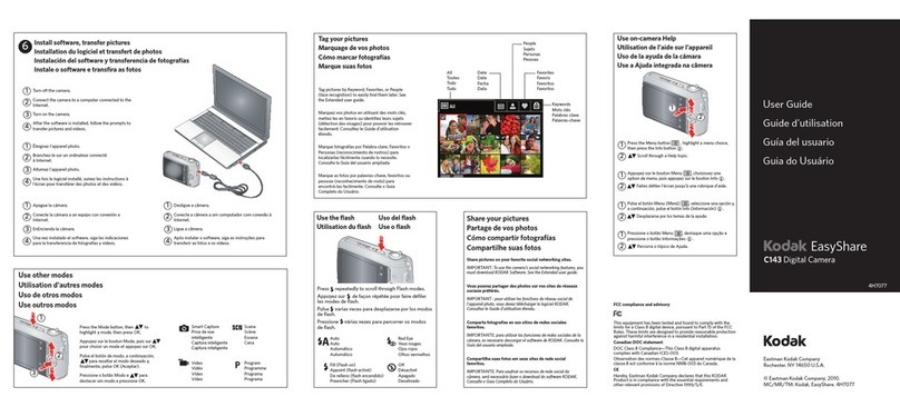Kodak EasyShare C143 User manual Kodak EasyShare C143 User manual
