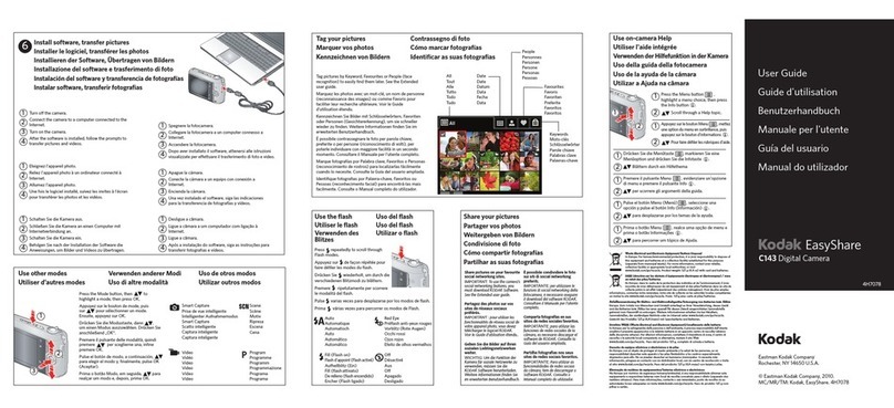 Kodak EasyShare C143 quick start guide