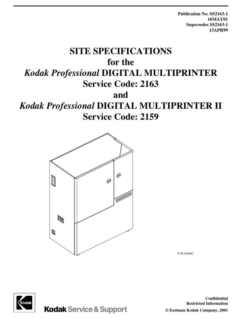 Kodak DIGITAL MULTIPRINTER II - SITE User manual