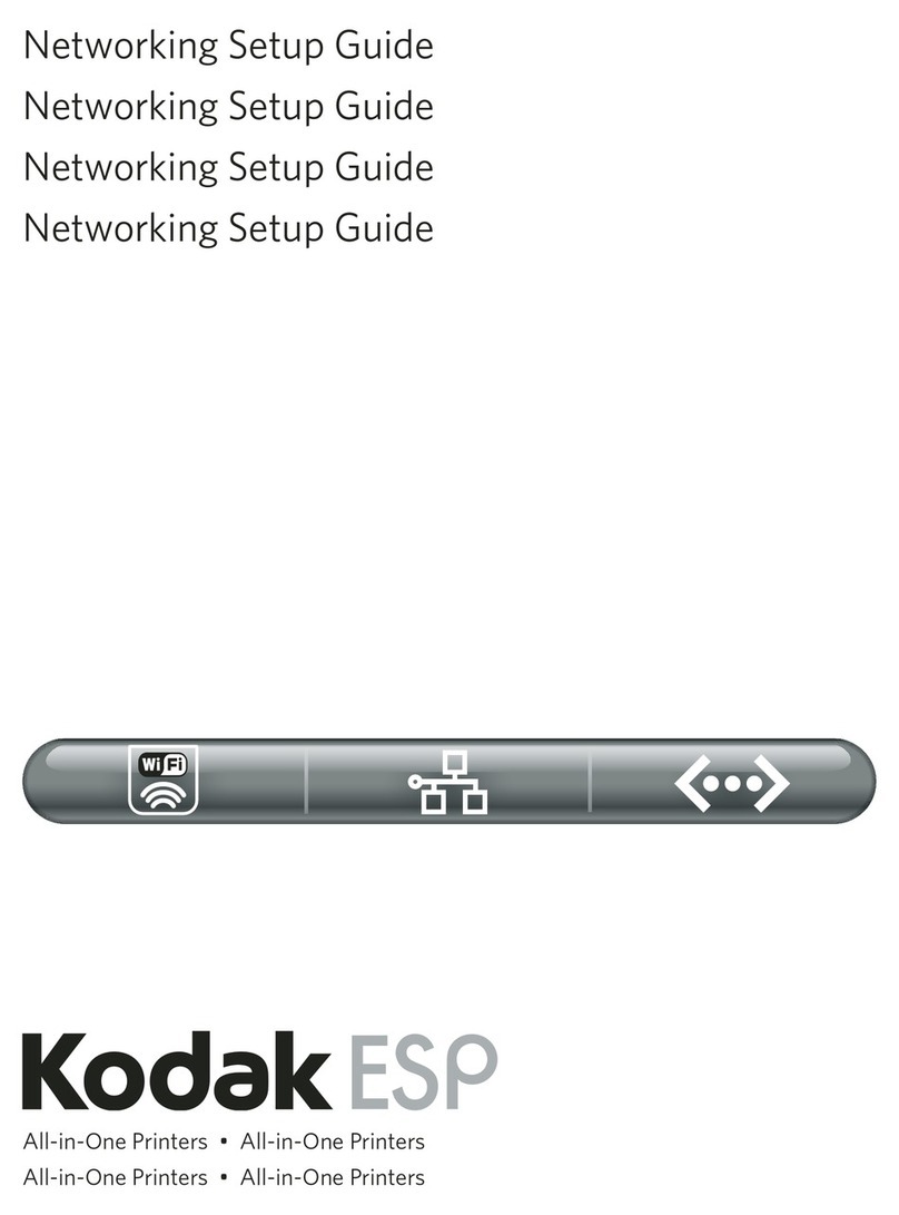 Kodak ESP 5200 - NETWORKING User manual