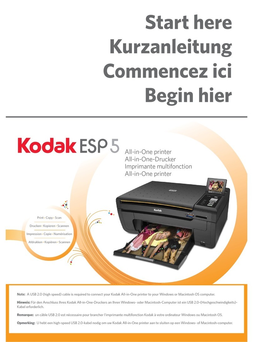 Kodak ESP 5 Instruction Manual