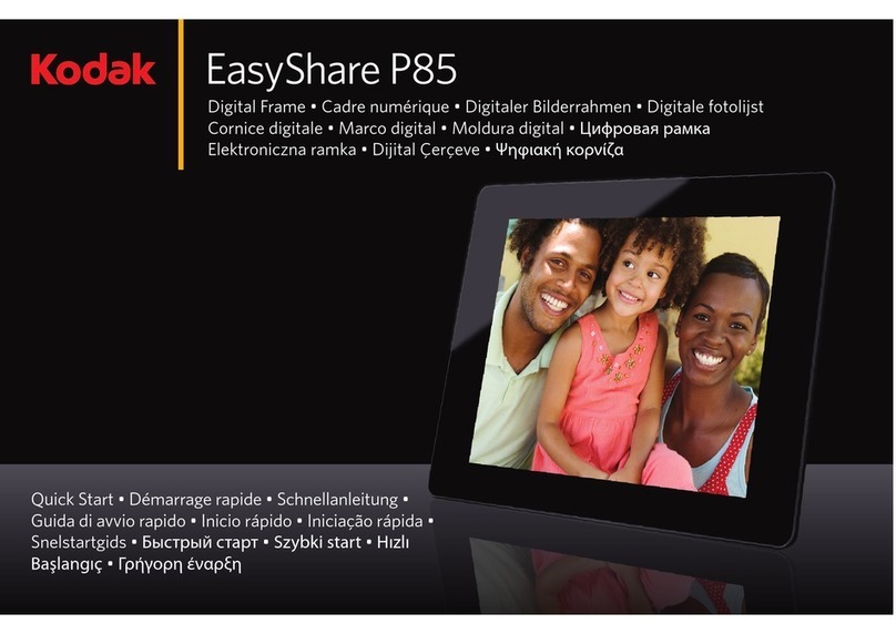 Kodak EASYSHARE P85 User manual Kodak EASYSHARE P85 User manual
