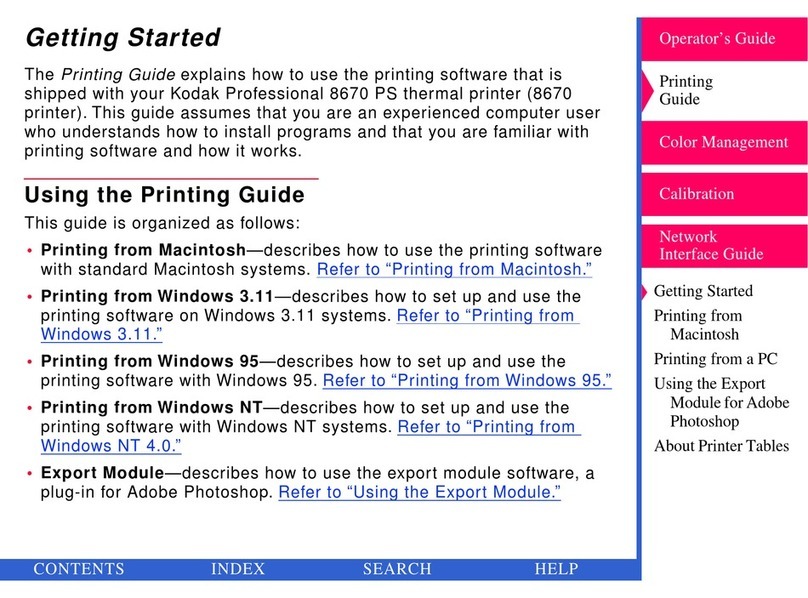 Kodak 8670 PS Configuration guide