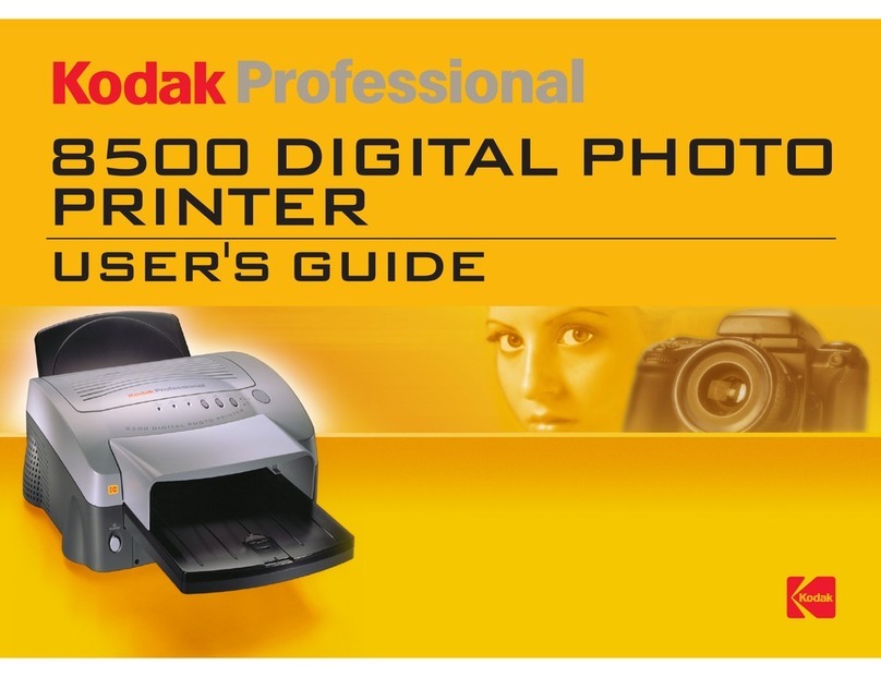 Kodak 8500 - USER'S GUIDE 240V User manual