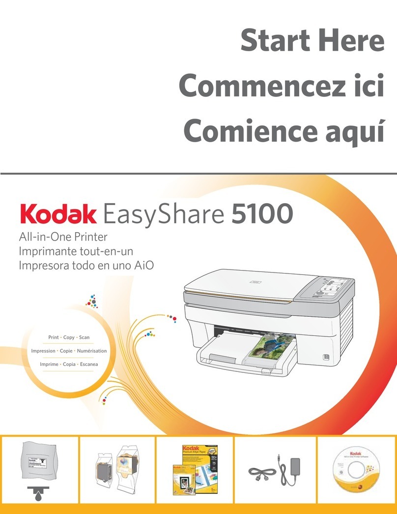 Kodak 5100 ALL-IN-ONE PRINTER Instruction Manual