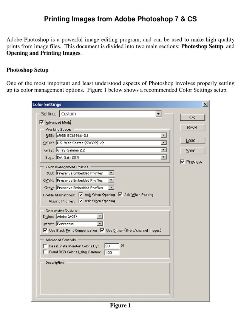 Adobe 8500 User manual
