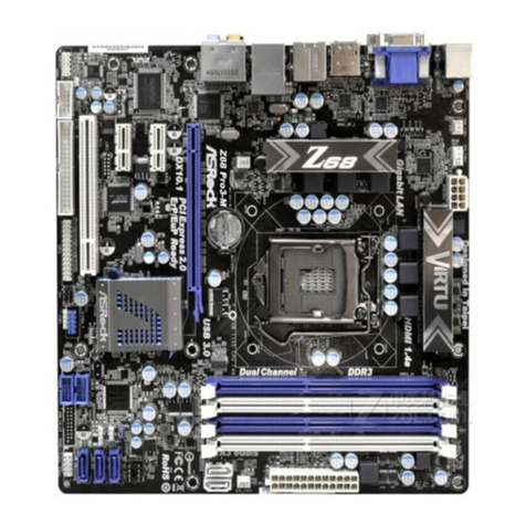 ASROCK Z68 PRO3-M - User manual