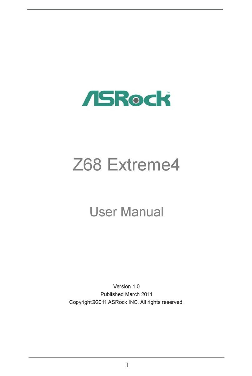 ASROCK Z68 EXTREME4 - ANNEXE 541 User manual